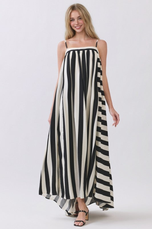 Mila Stripe Maxi Dress