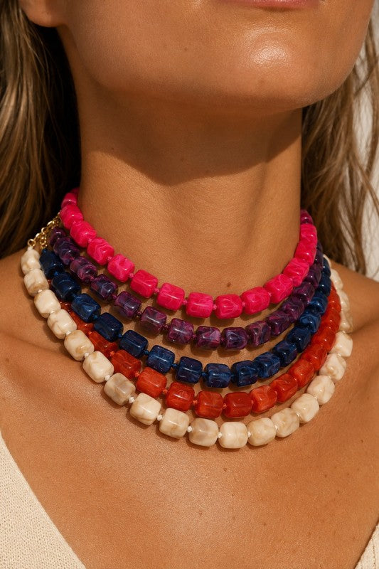 Luna Geometric Choker