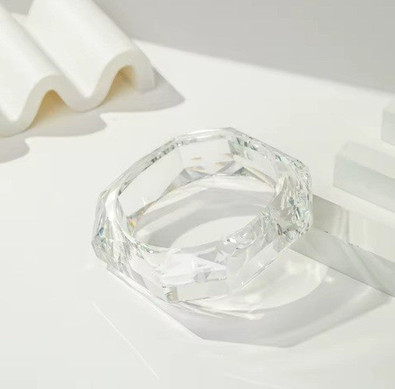 Aria Sculptural Resin Bangle