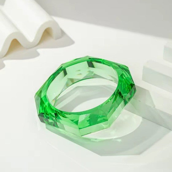 Aria Sculptural Resin Bangle