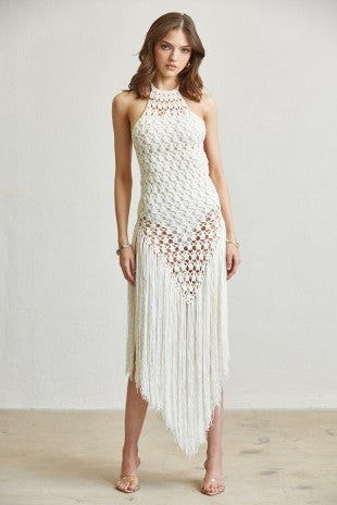 Alessia Crochet Midi Dre