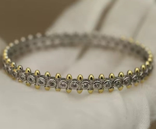 Aurelia Crystal Bangle