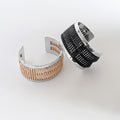 Wide Mesh Cuff Bracelet