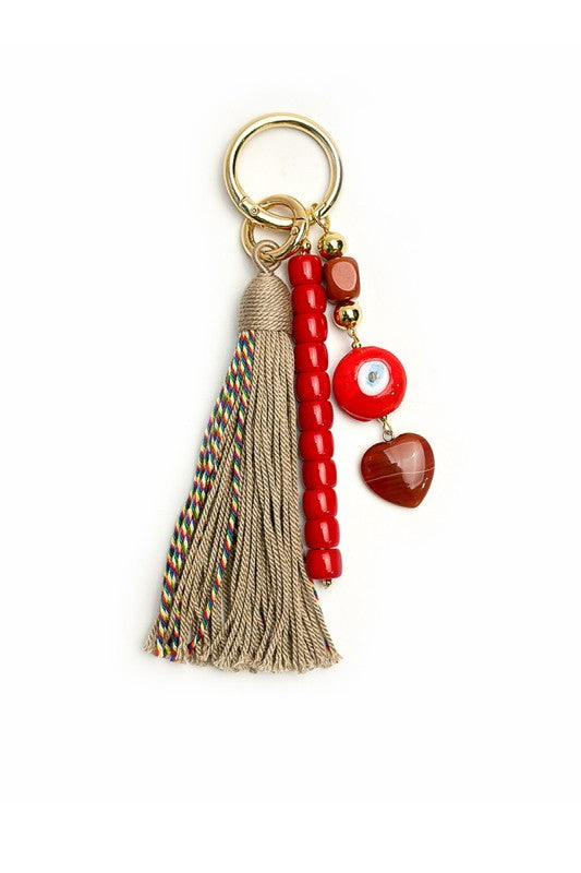 Eye Heart Bag Charm