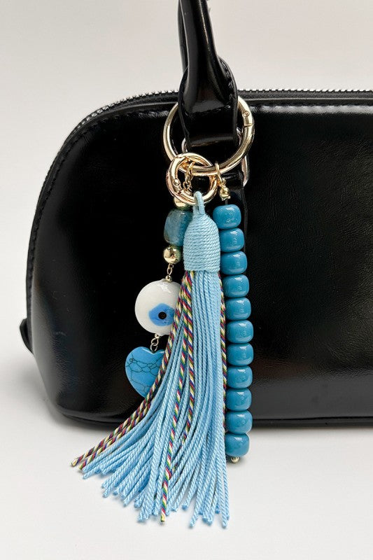 Eye Heart Bag Charm