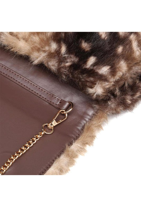 Rhianna Fur Crossbody Bag