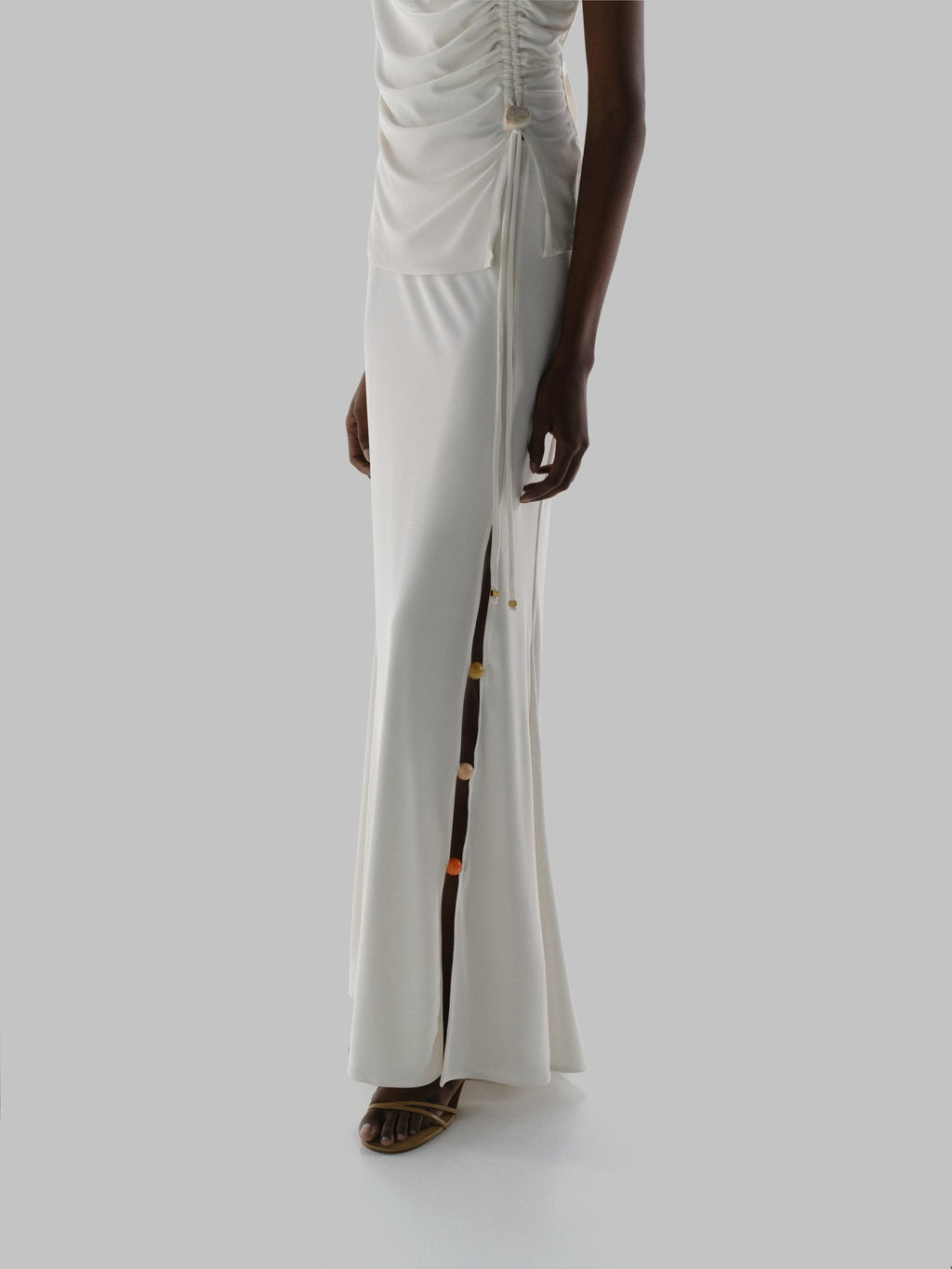 Uli Embellished Top and Maxi Skirt Set