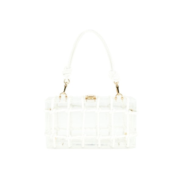 Aura Acrylic Clutch bag