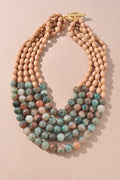 Belle Multi Strand Layered Necklace