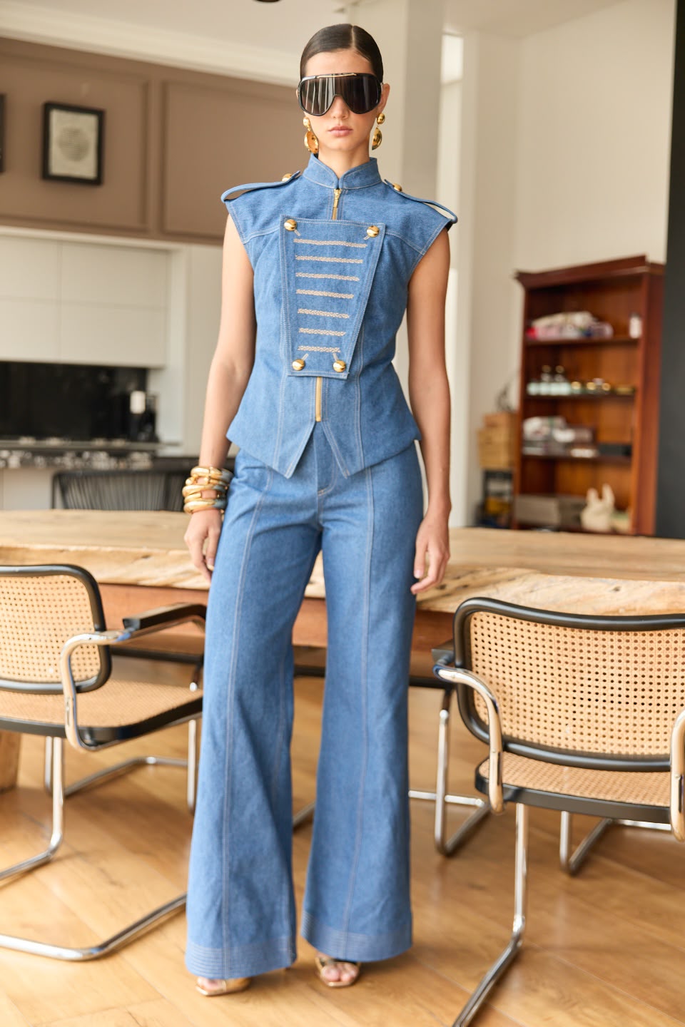 Thea Denim Set