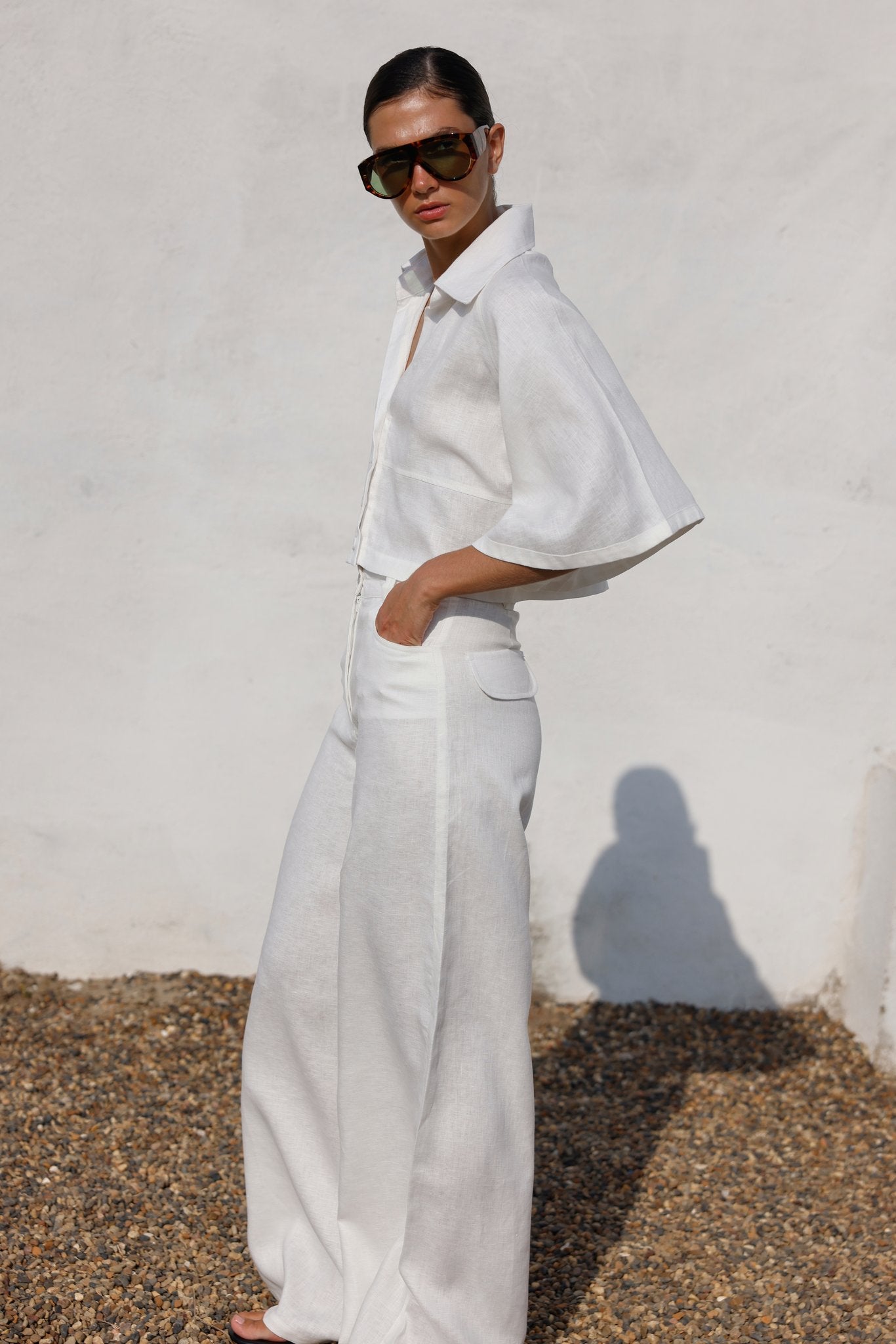Isidora Linen Pants Set