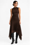 Serena Asymmetric Maxi Dress