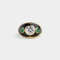 Luna Nera Cocktail Ring