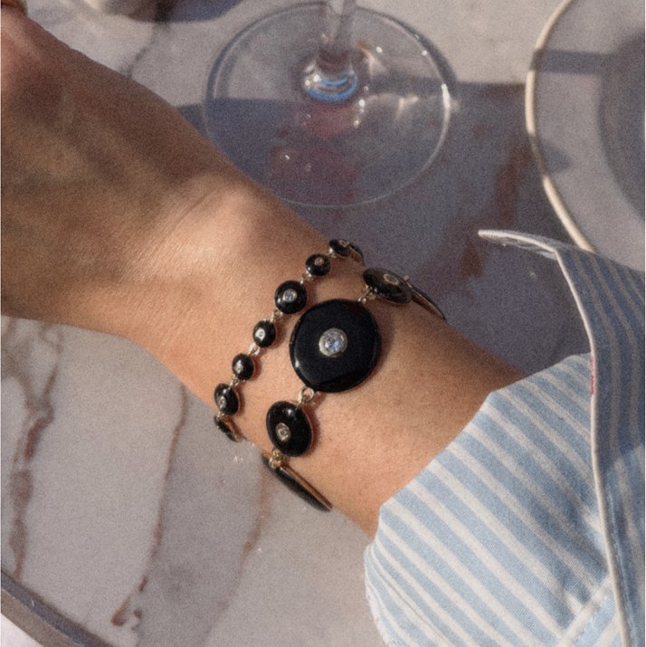 Luna Nera Tennis Bracelet