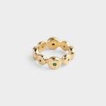 Luna Nera Eternity Band Gold Ring