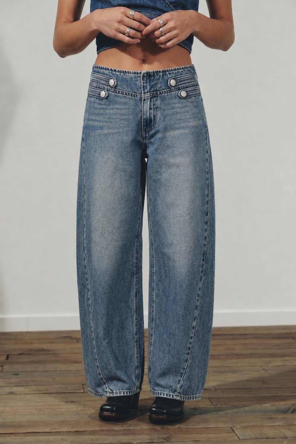 Mid Denim Blue Set