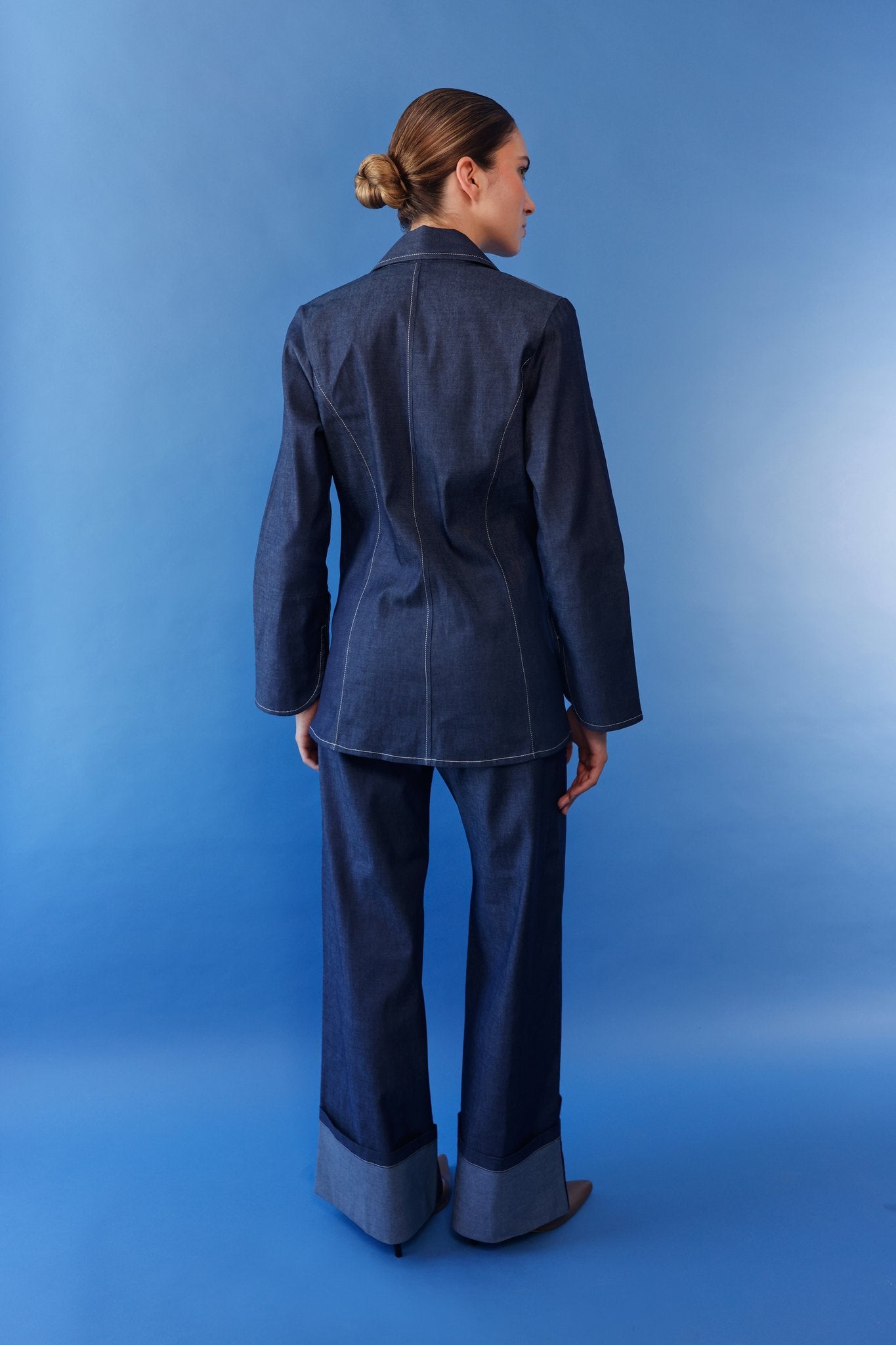 Celina Denim Set