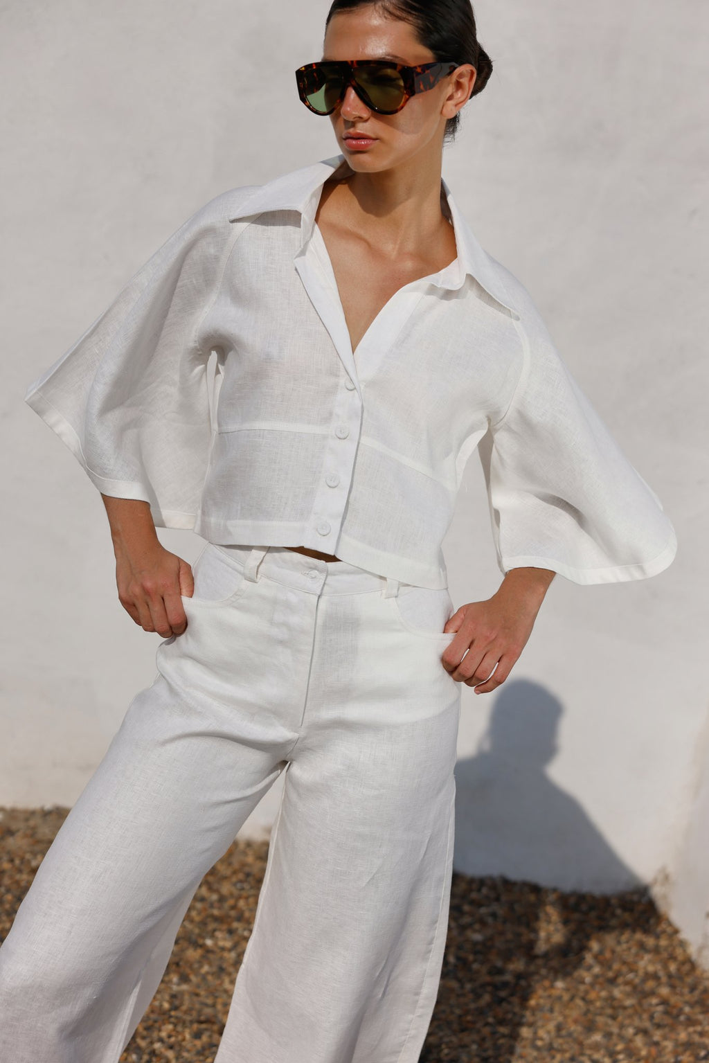 Isidora Linen Pants Set