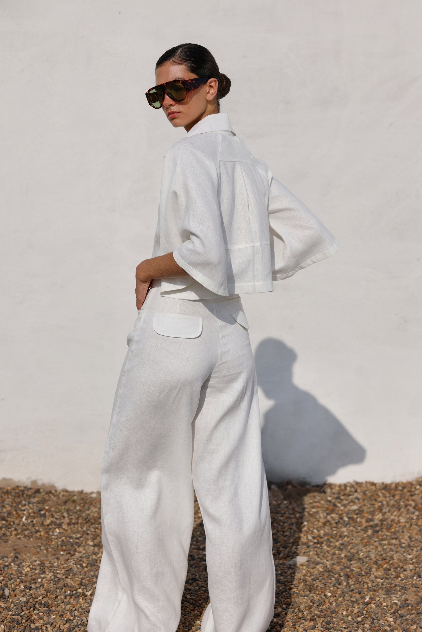 Isidora Linen Pants Set