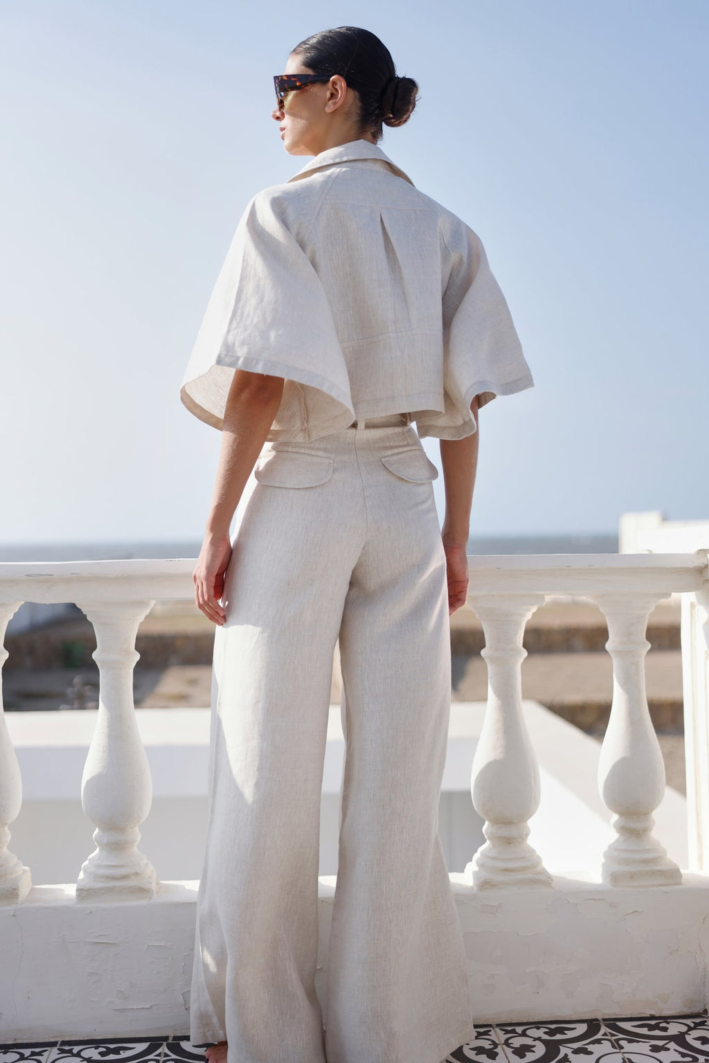 Isidora Linen Pants Set
