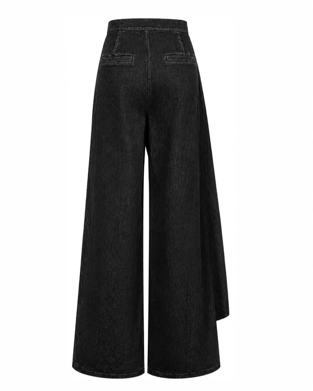 Pantalones Olivia con detalle superpuesto de denim