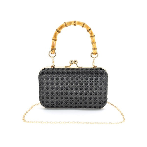 Rattan Clutch bag