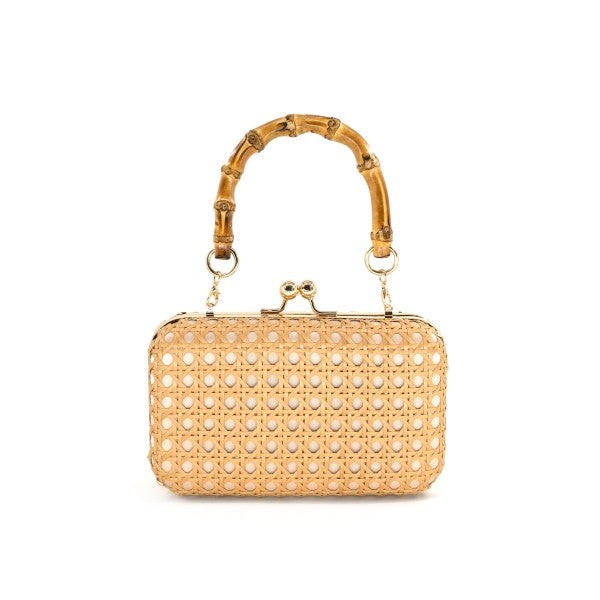 Rattan Clutch bag