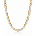 Collar Serena de Tenis Dorado