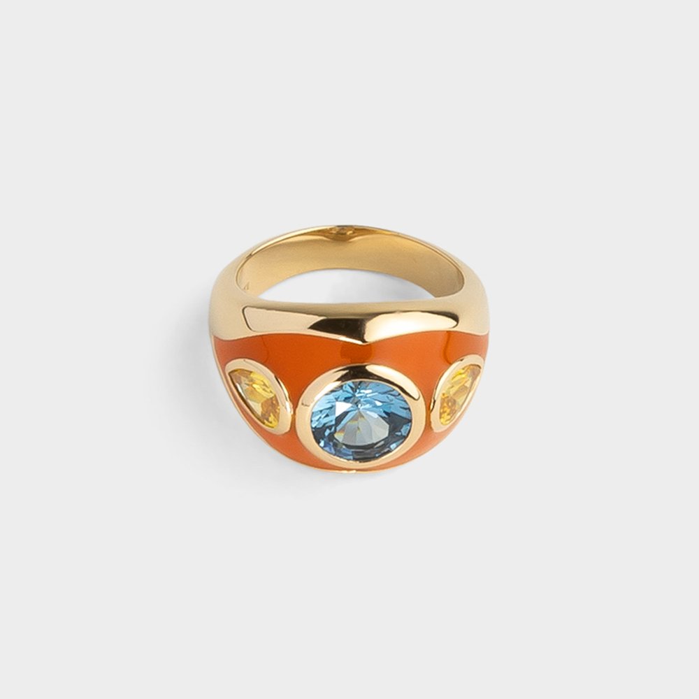 Sole Blu Coctail Ring