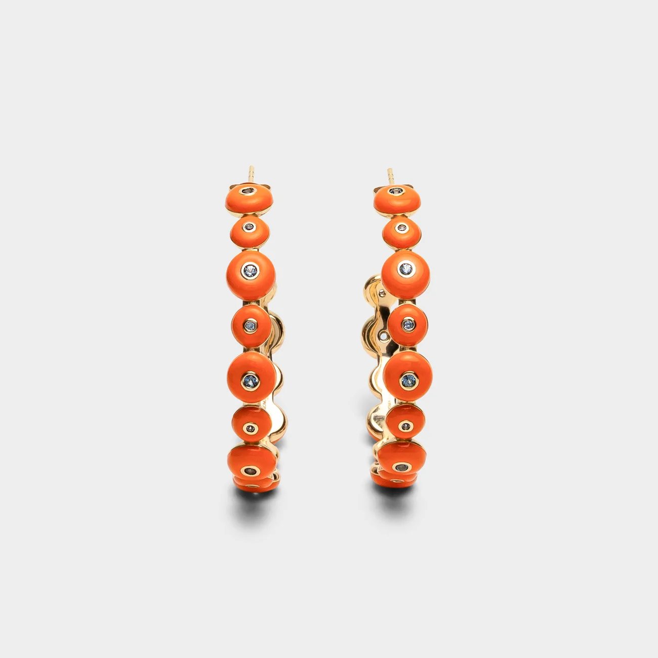Sole Blu Hoop Earrings