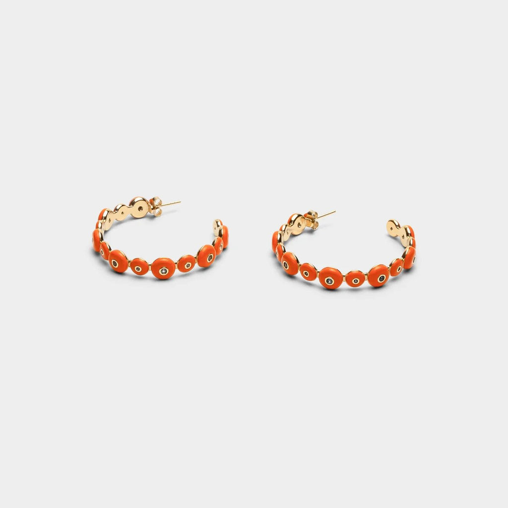 Sole Blu Hoop Earrings