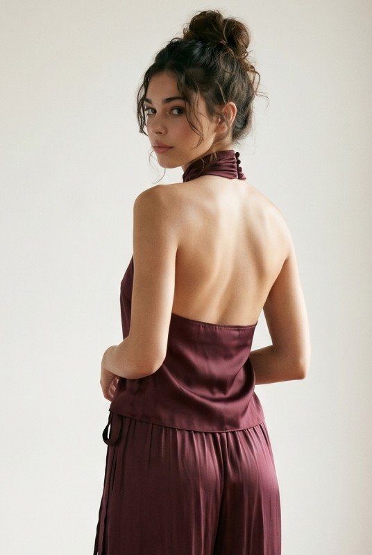 Solenne Satin Set