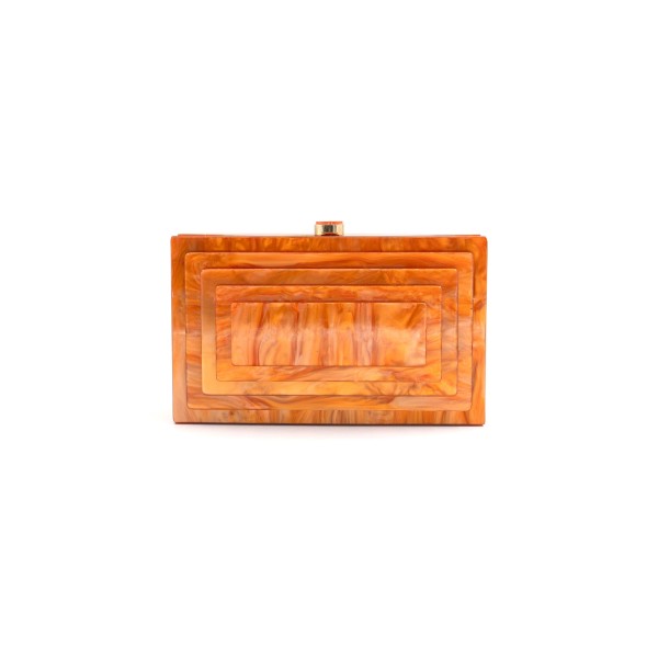 Sun Acrylic Clutch bag