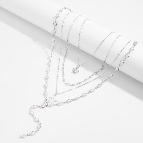 The Celeste Lariat Necklace