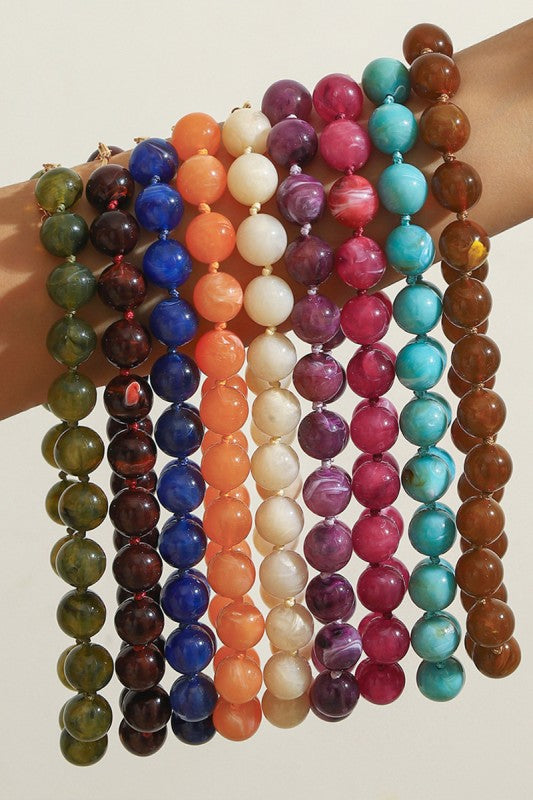 The Riviera Bead Necklace