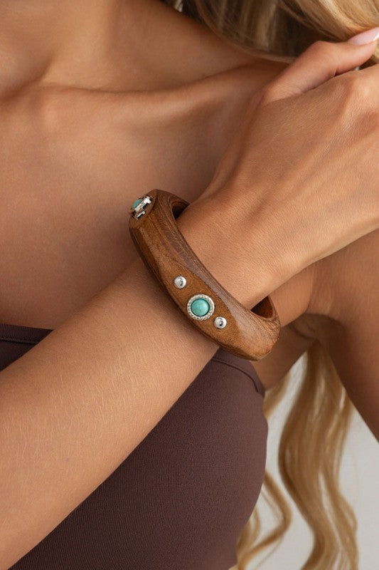 The Rodeo Wood Bangle