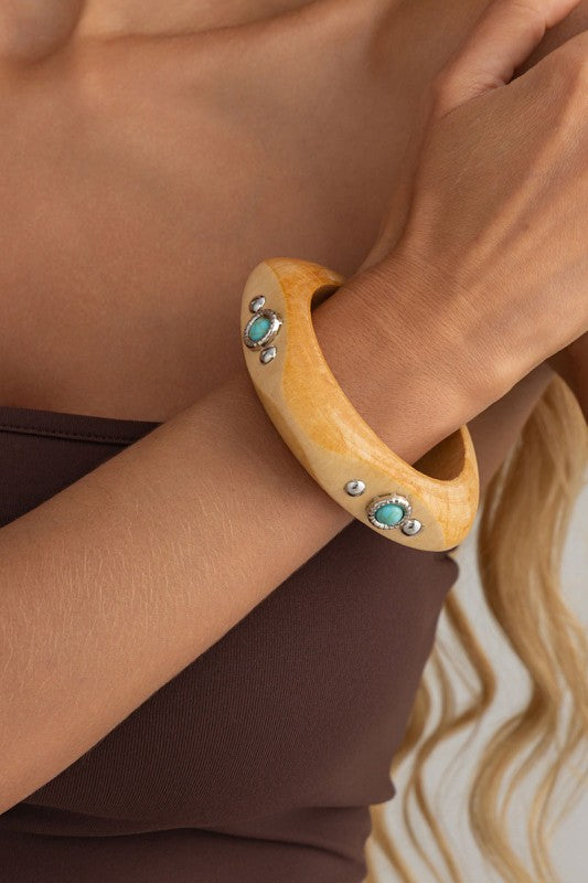 The Sierra Wood Bangle