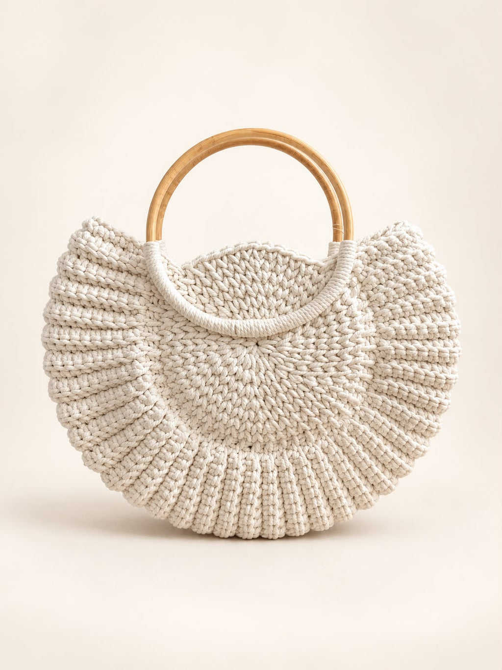 Luma Embellished Crochet Bag