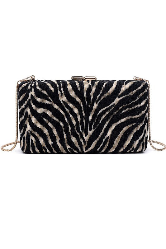 Zebra Clutch bag